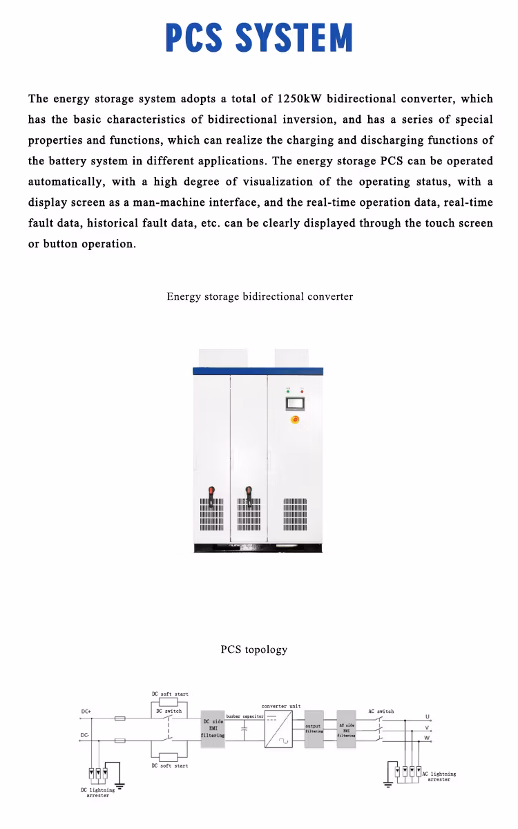 Innovative Design of Plannano 1.5MW Lithium Titanate Energy Storage Container Supported by High-Pressure Air Cooling Technology