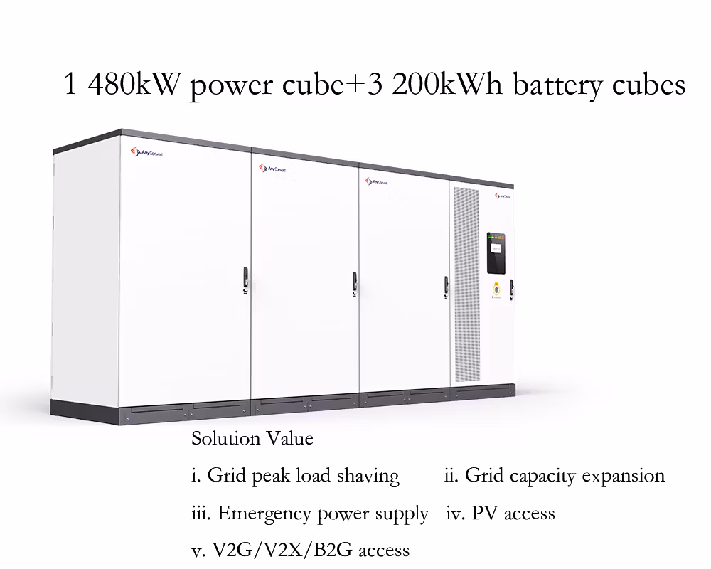 200kwh-860kwh Commercial Battery Energy Storage System LFP Cell 280ah/3.2V