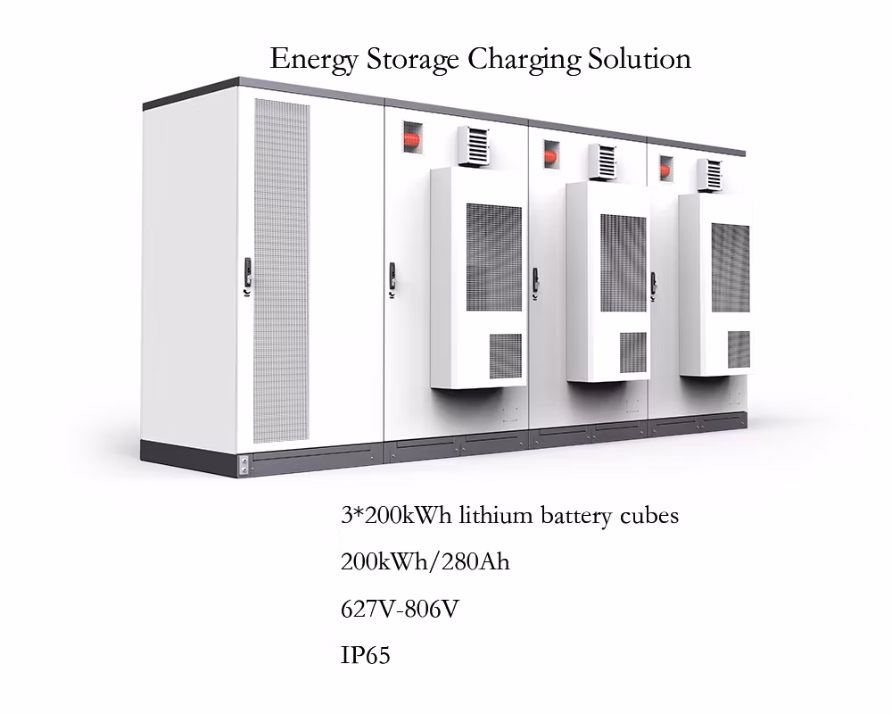 200kwh-860kwh Commercial Battery Energy Storage System LFP Cell 280ah/3.2V