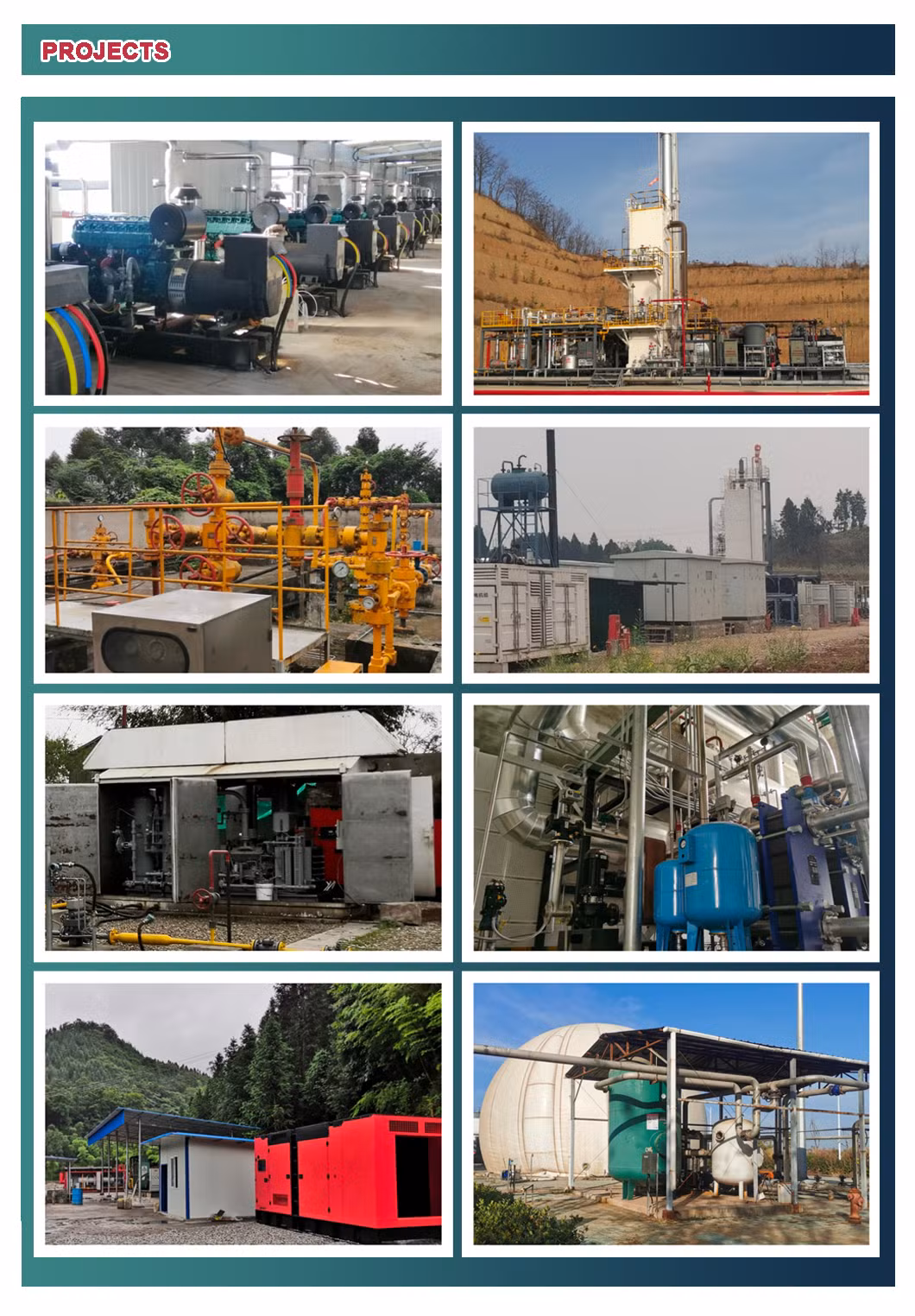 Diesel/Natural/Cogeneration/Deutz//Biogas/Biomass/LPG/CNG/Propane/Methane Gas Generator Set Manufacturer for Power Plant/Power Station