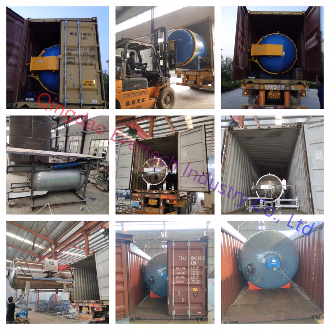 Z-Rubber Vulcanizing Reclaimed Tyre Autoclave Oven Machine