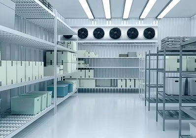 Yellow Onion Restaurant Cold Storage Restaurant Walk in Cooler Organization Walk in Blast Freezer
