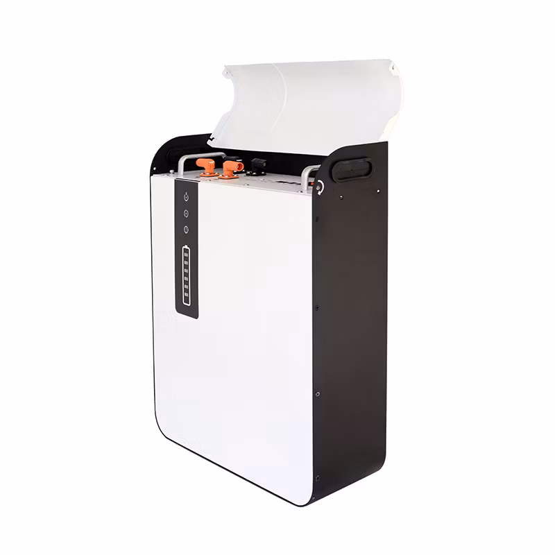 Plannano Blue Household Wall-Mounted Power Supply 51.2V 100W Large Capacity Solar Battery Energy Storage Technology