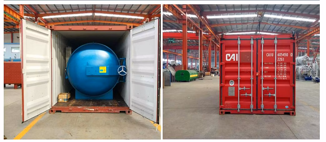 Z-Rubber Vulcanizing Reclaimed Tyre Autoclave Oven Machine