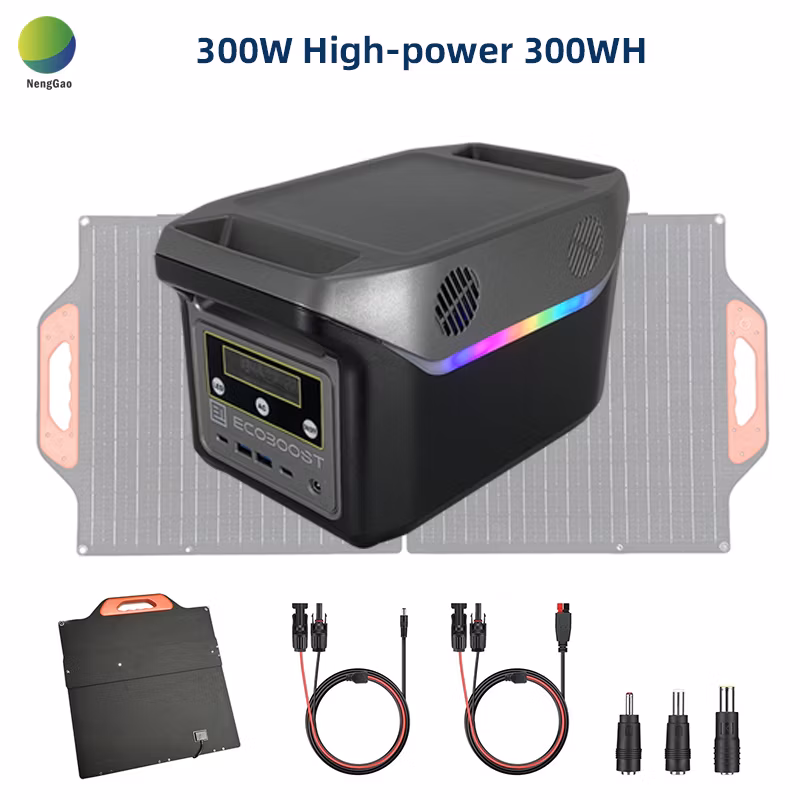 Solar PV Energy Storage System for Camping and for Power off Time