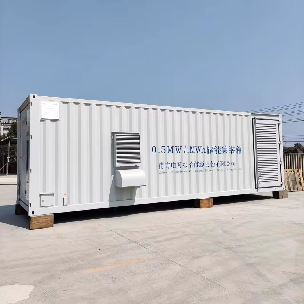 500kwh 1mwh 2mwh Containerized Hybrid Solar Energy System with Lithium Battery Power Bank Storage System