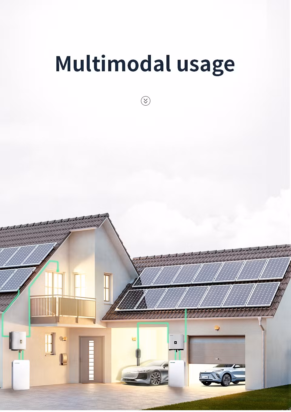 Factory Price All in One Solar Energy Storage 10kwh 15kwh 20kwh Stackable Ess Battery Pack