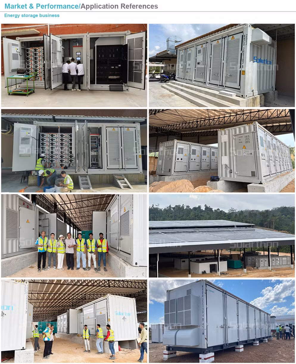 500kw 1MW Ess Energy Storage Container Power System Lithium Storage Solar Energy Battery Systems Utility Energy Storage