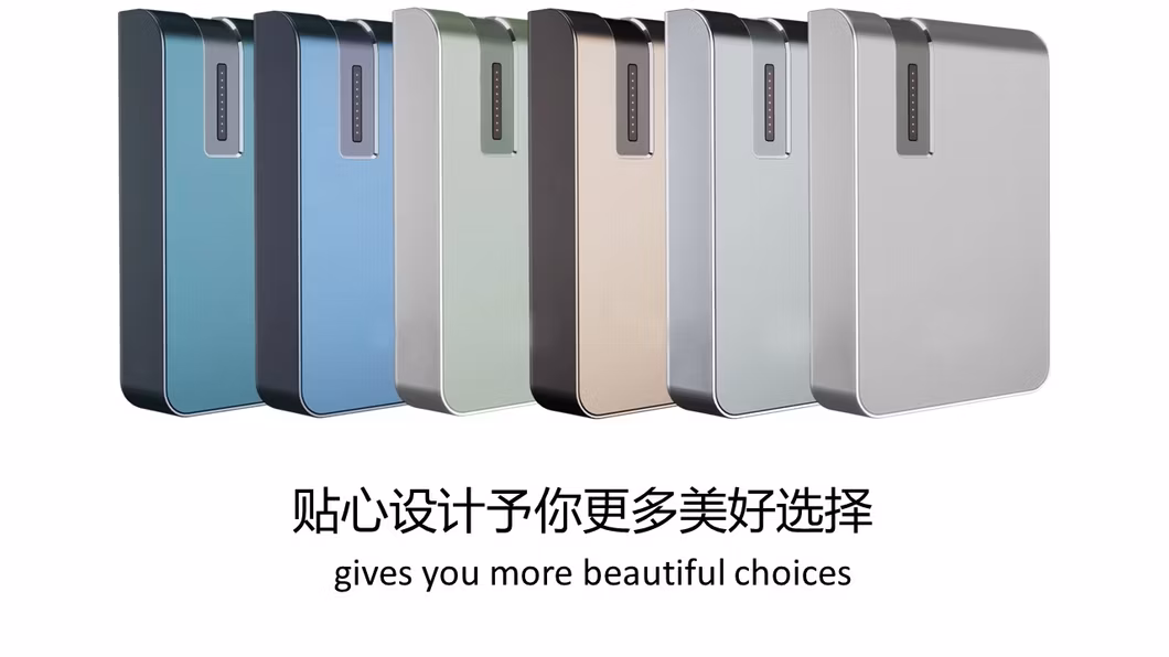 Plannano Blue Household Wall-Mounted Power Supply 51.2V 100W Large Capacity Solar Battery Energy Storage Technology