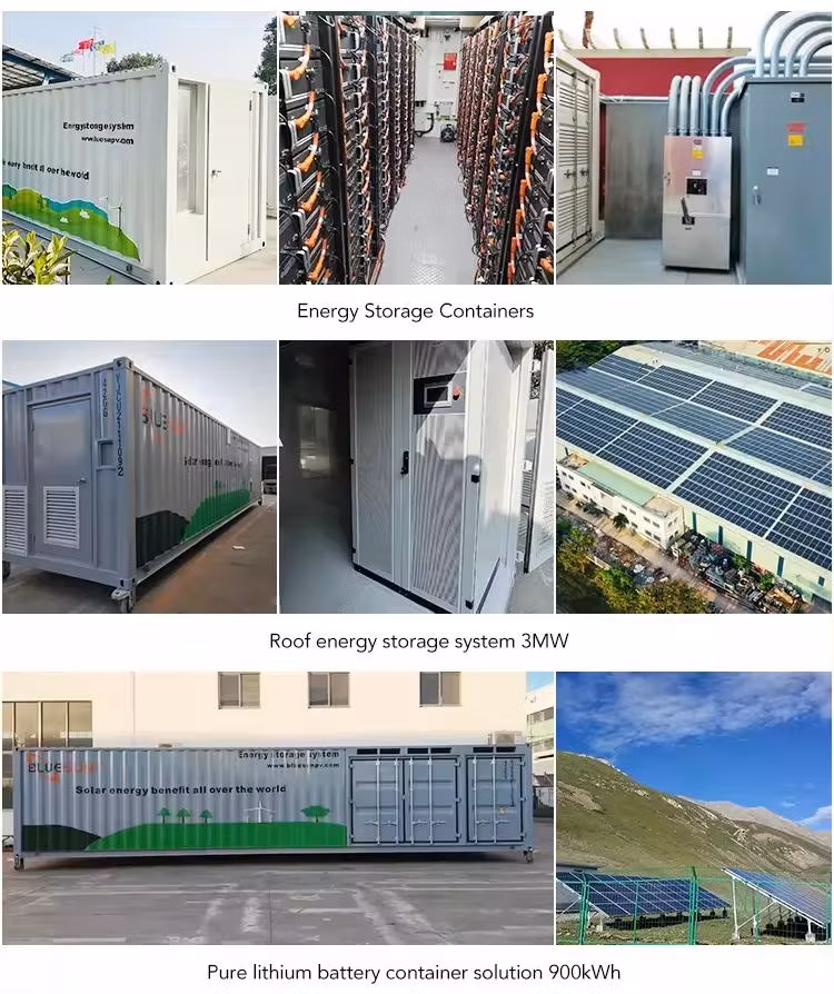 200kwh LiFePO4 Battery Energy Storage on Grid Solar System 1 MW