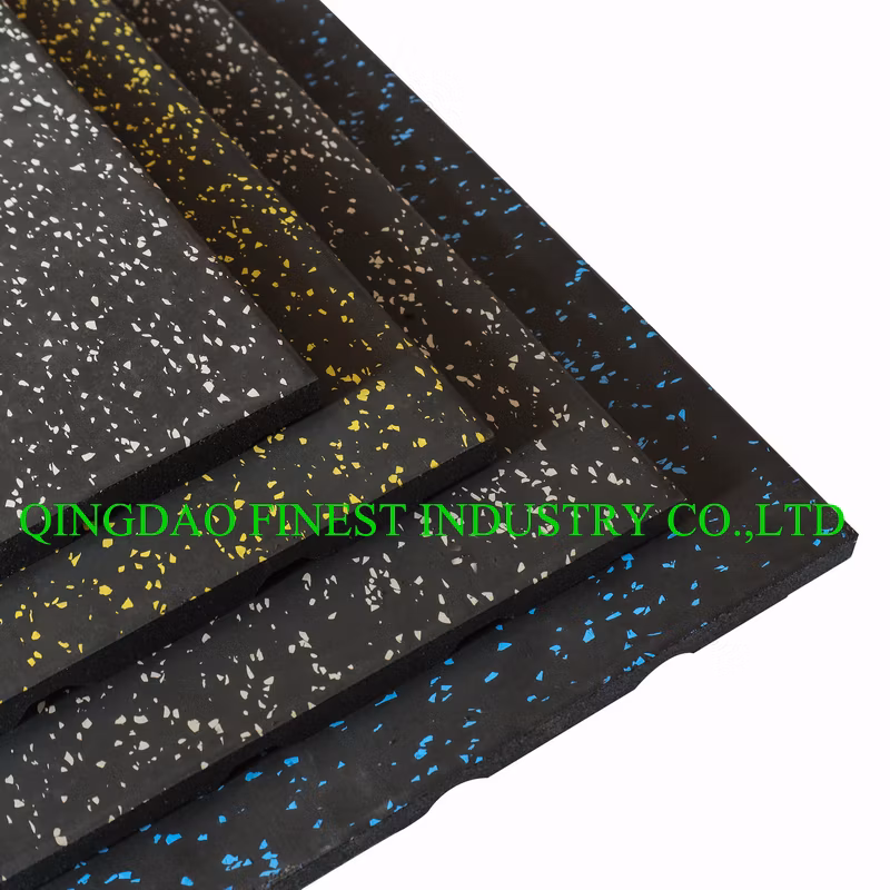 Hot Sale Crossfit Anti Vibration Shock EPDM Speckles Gym Rubber Flooring Roll, Rubber Floor Roll, Rubber Flooring Rolls, Rubber Mat Roll, Rubber Floor Mat