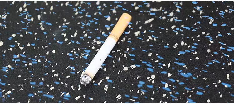 Non-Slip High-Quality Rubber Roll Gym Floor Mat, Used Rubber Gym Flooring Roll Provide Free Sample for The Gym, Outdoor