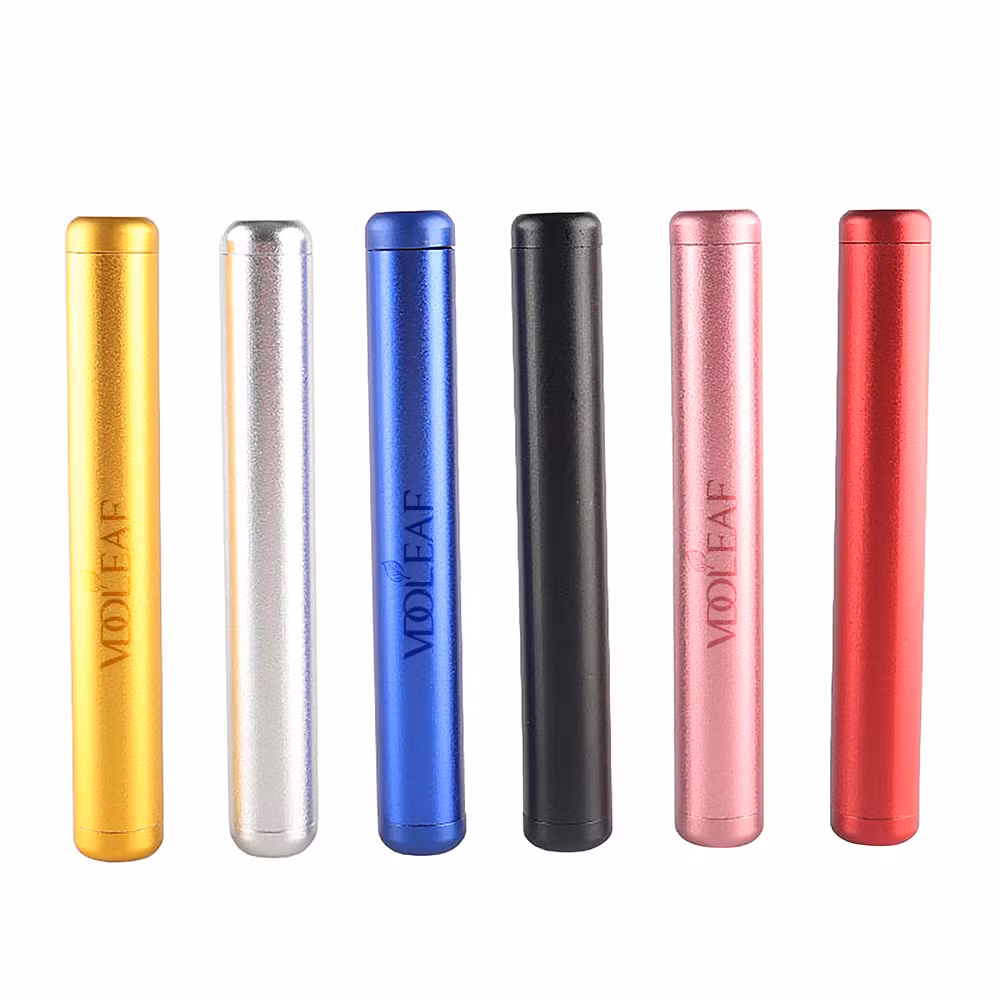 Cigarette Metal Storage Tube Fits King Size Cones Containers Smells-Waterproof Minimalist Modern