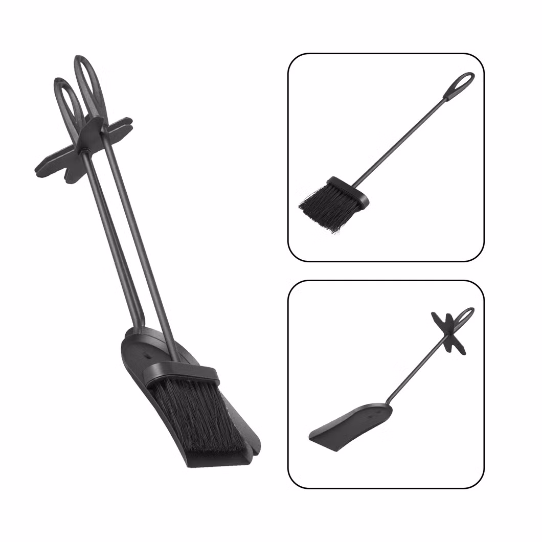 Adjustable Heavy Duty Powder Coated Steel Holder Firewood Log Storage Rack Bracket for DIY Fireplace Wood Storage