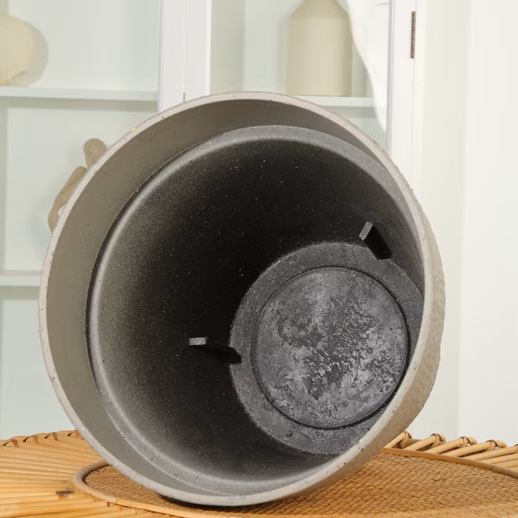 Wholesale Large Circle Round Planter Pot Plastic Plant Pots Outdoor Large Garden Big Size Flower Pots Hanging &amp; Floor Usage for Flowers/Green Plants