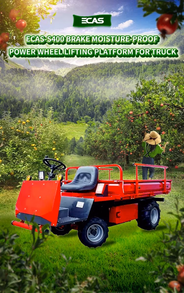 Ecas-S400 Orchard Lift Aerial Work Platform Used in Fruit Picking Cherry Picking Pruning Branches and Spread Pollen