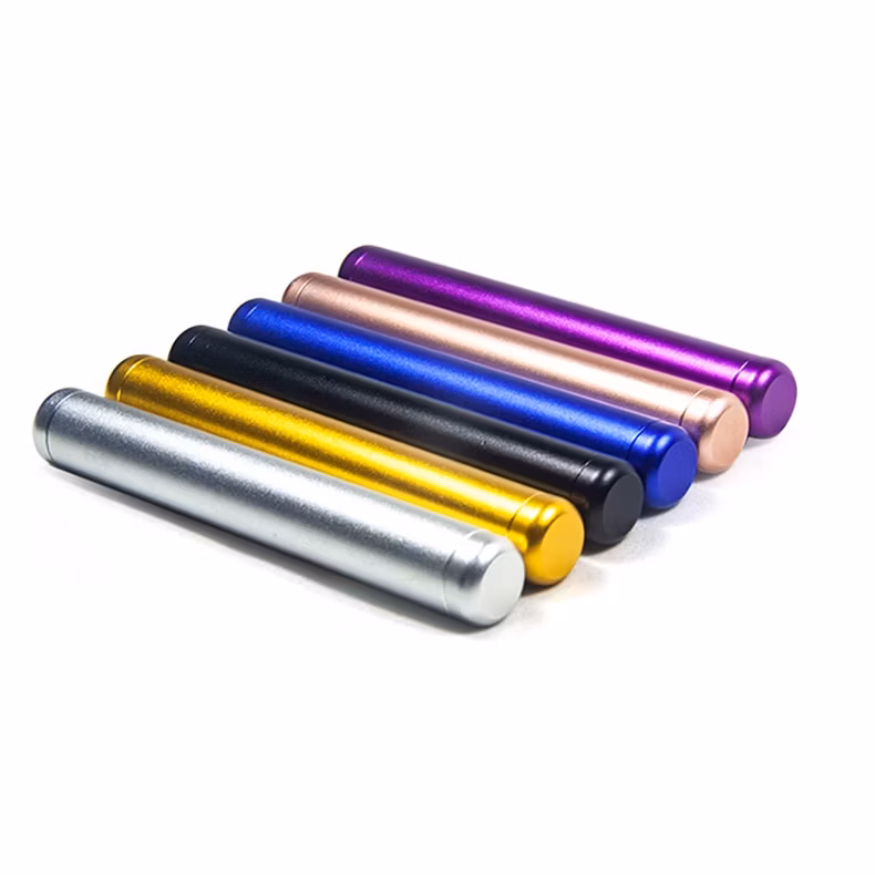 Cigarette Metal Storage Tube Fits King Size Cones Containers Smells-Waterproof Minimalist Modern