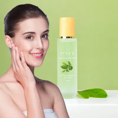 Private Label Quality Skincare Natural Aha Smoothing Acne Reduce Brightening Green Tea Face <a href='/toner/'>Toner</a>