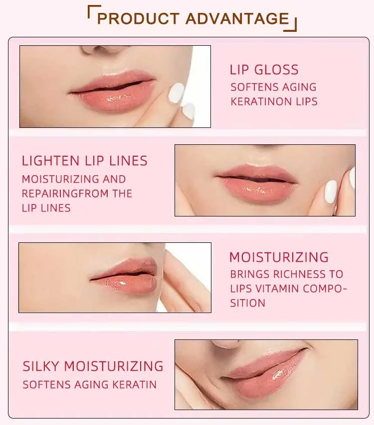 Private Label Wholesale Lip Mask Gel Organic Lightening Lipmask Care Pink Collagen Lip Mask