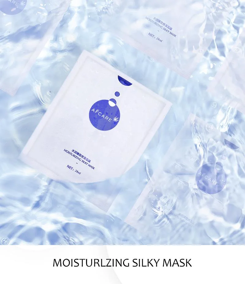 Private Label Skincare Beauty Facemask Skin Care Organic Vitamin C Sheet Mask Form and Face Use Moisturizing Korean Facial Mask