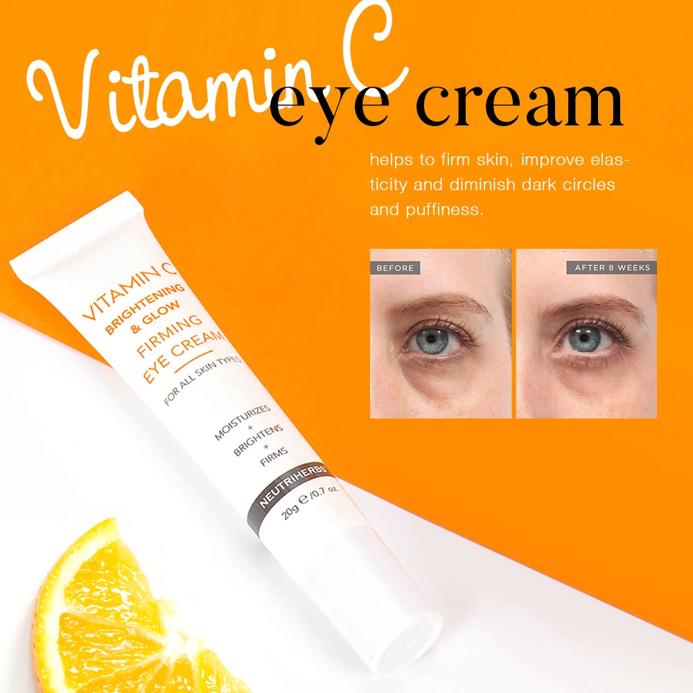 Hot Sale OEM Anti Aging Eye Puffy Firming Natural Antioxidant Vc Cream