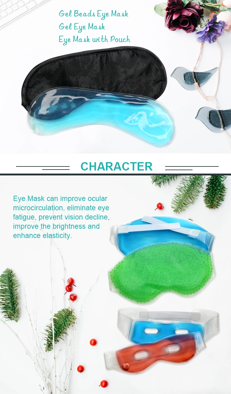 High Quality Hot Cold Gel Promotional Cold Gel Eye Mask for Relaxing