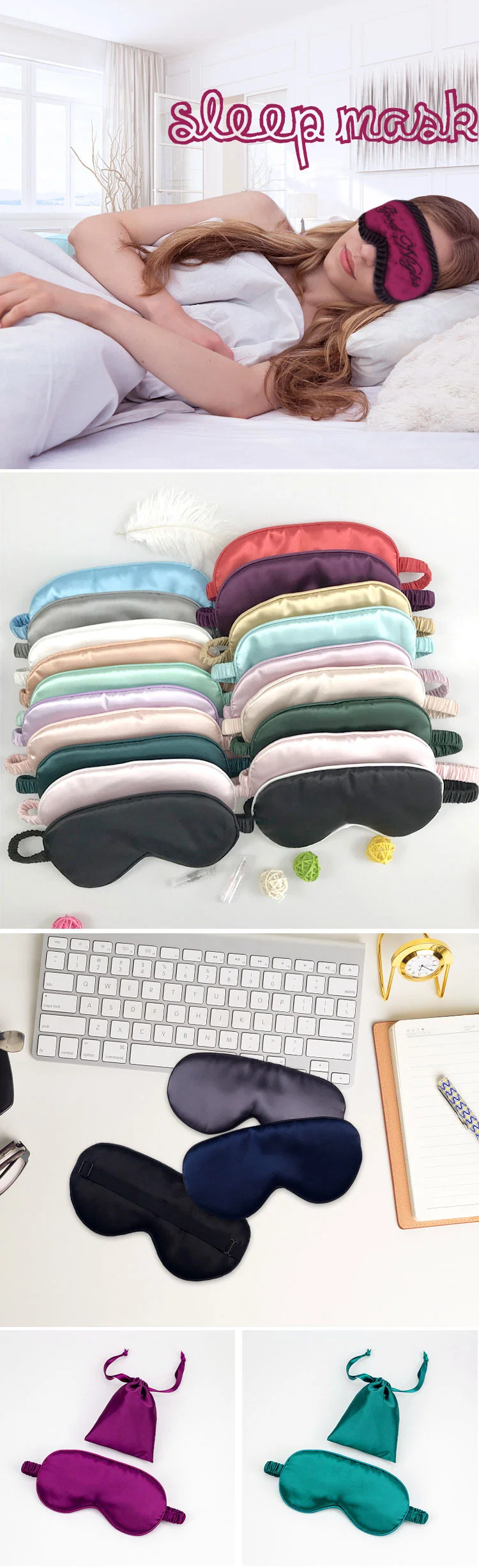 Cheap Items Soft Sleeping Eye Mask for Presents