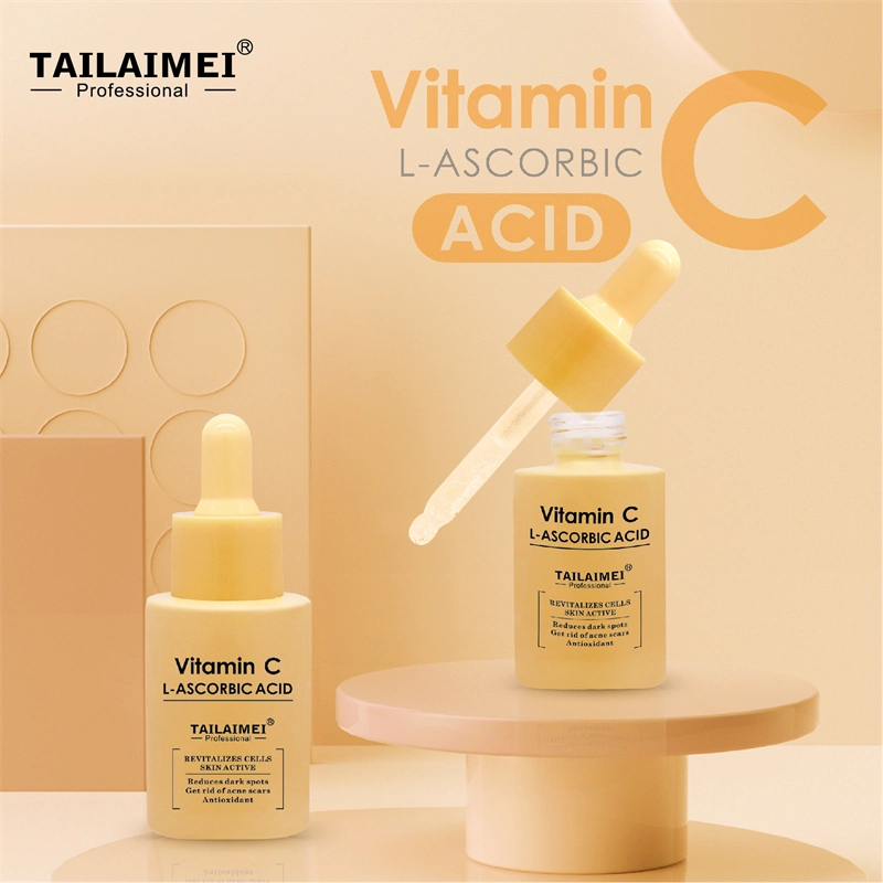 Tlm Custom Dark Spot Correcting Face Care Brightening Whitening Serum Vitamina C Active Formula Revitalizer Skin Care Serum