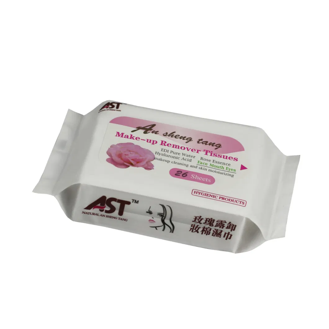 Makeup Remover Wet Tissue/ Makeup Remover Wipes/Face Deep Cleansing Eyes Moisturizing Make up Pads