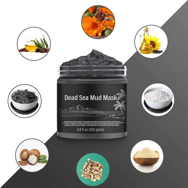 Skin Care Natural Dead Sea Mud Deep Cleaning Facial Clay Mask Whitening Face Clay Mask