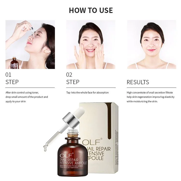 Whitening Anti Aging Collagen Snail Repair Face Serum