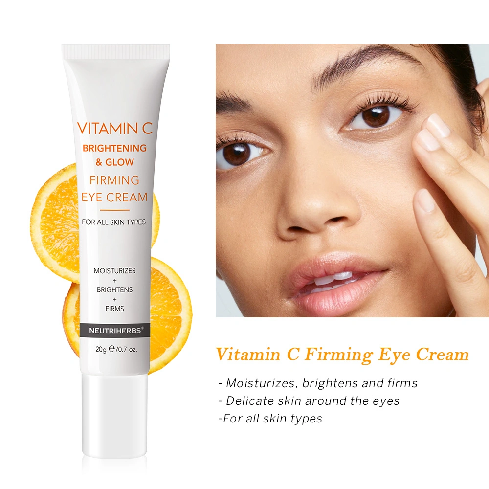 Hot Selling OEM Vitamin C Removing Dark Circle Anti-Wrinkle Brightening Collagen Eye Cream