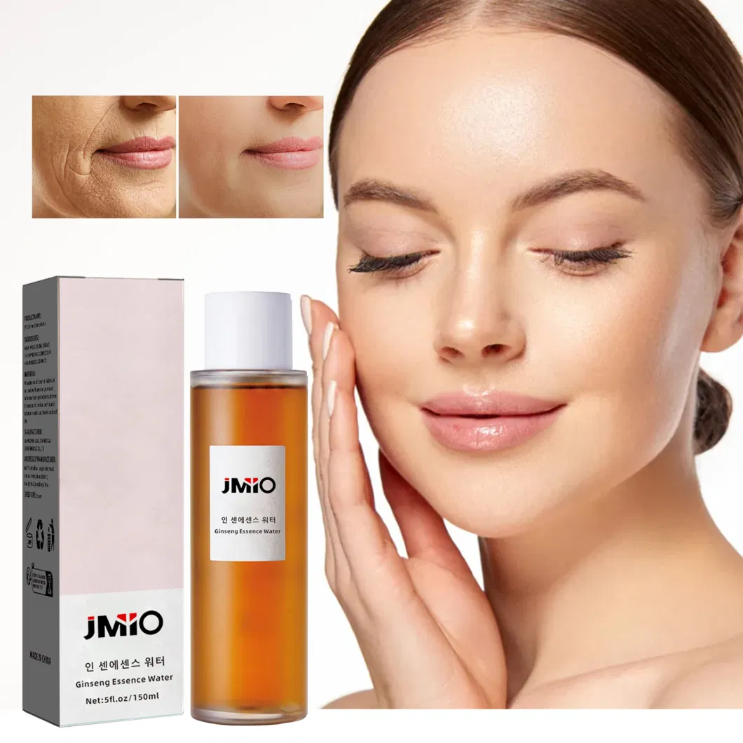 Private Label Skin Moisturizing Ginseng Essence Firming Face Beauty Whitening Anti-Aging Anti-Wrinkle Facial Toner