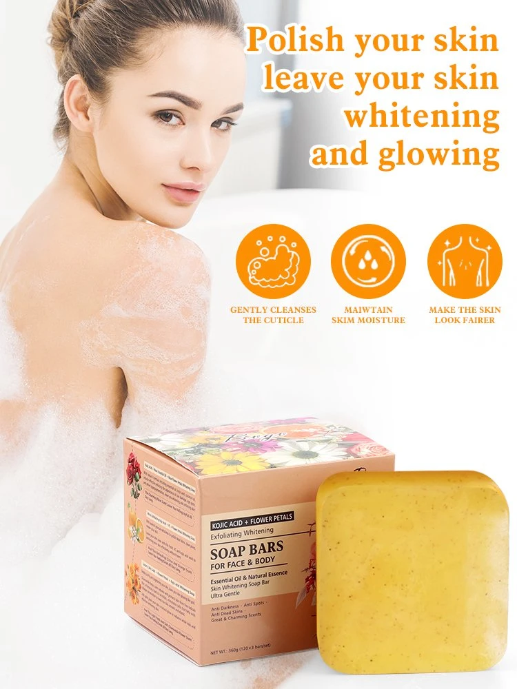 Papaya Kojic Acid Vitamin C Soap Brightening Skin Whitening Soap Stock