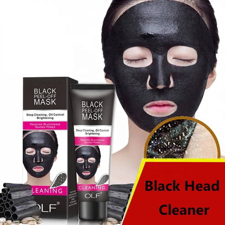 Cleaning Oil Control Charcoal Black Peel off Mud Face Mask