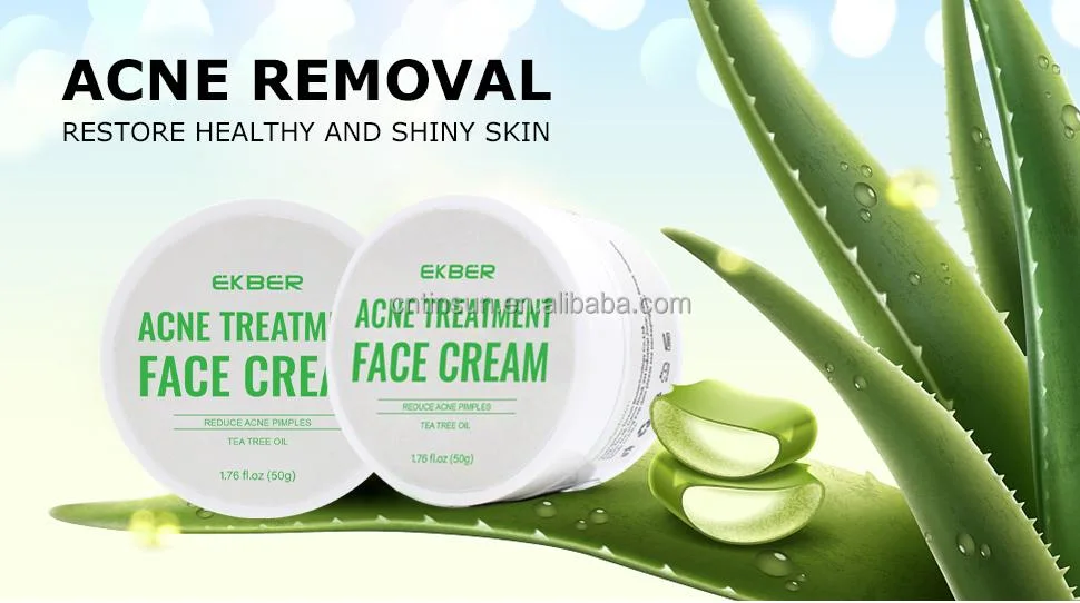 Plant Extract Luxury Anti-Acne Smoothing Salicylic Acid Face Cleansing Cream Plant Extract Anti-Acne Face Cream