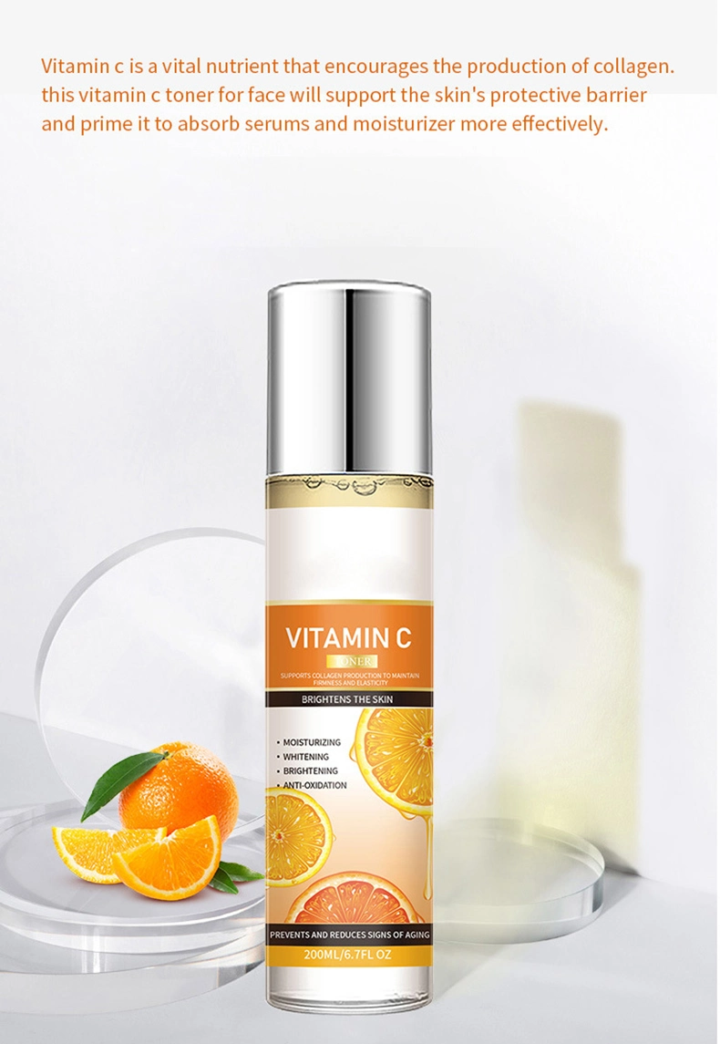 Beauty Cosmetics Skin Care Vitamin C Toner Skin Whitening Moisturizer Toner