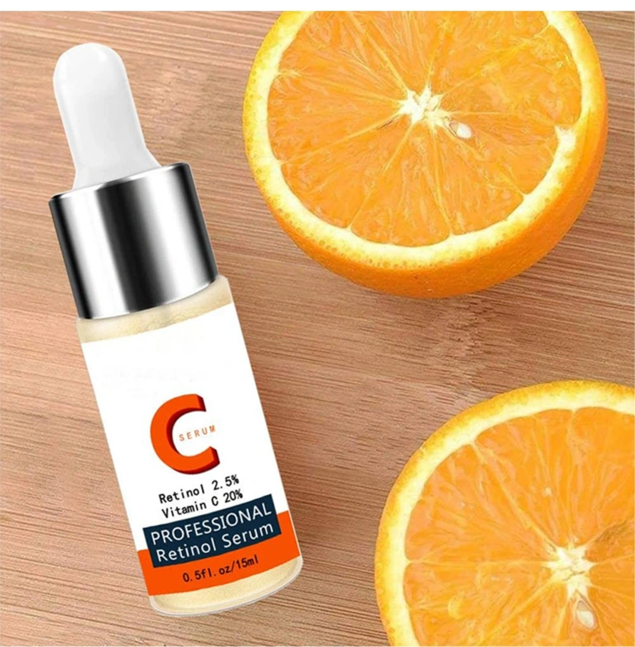 Private Label Vitamin C 20% Pearl Bright 7 Days Dark Spot Corrector Face Stronger Skin Whitening Serum