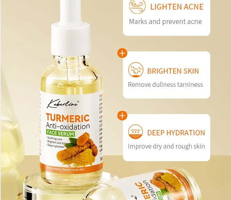 Wholesale Promotional Turmeric Moisturizing Nourishing Anti-Aging Facial Serum