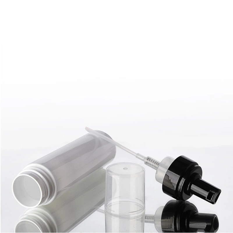 Empty Plastic Foam Pump Bottle 30ml 50ml 60ml 100ml 150ml 200ml Clear White Pet Facial Cleanser Mousse Foam Pump Bottle