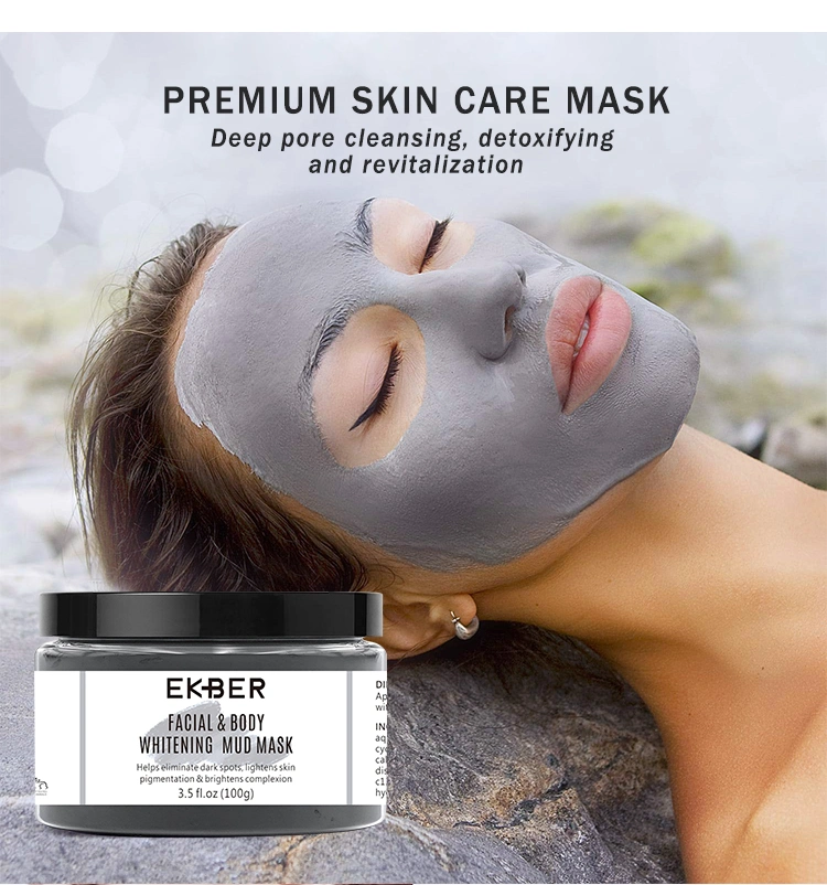 Hot Selling Facial Clay Mud Mask Centella Asiatica Refreshing Oil Control Mung Bean Deep Cleansing Facial Mud Mask