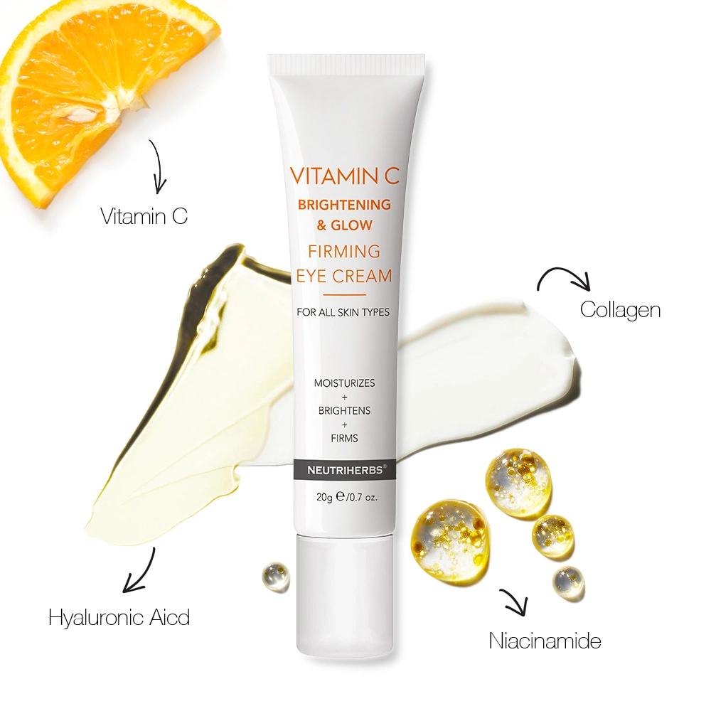 Wholesale Cosmetics Brightening Vitamin C Eye Cream for Dark Circles