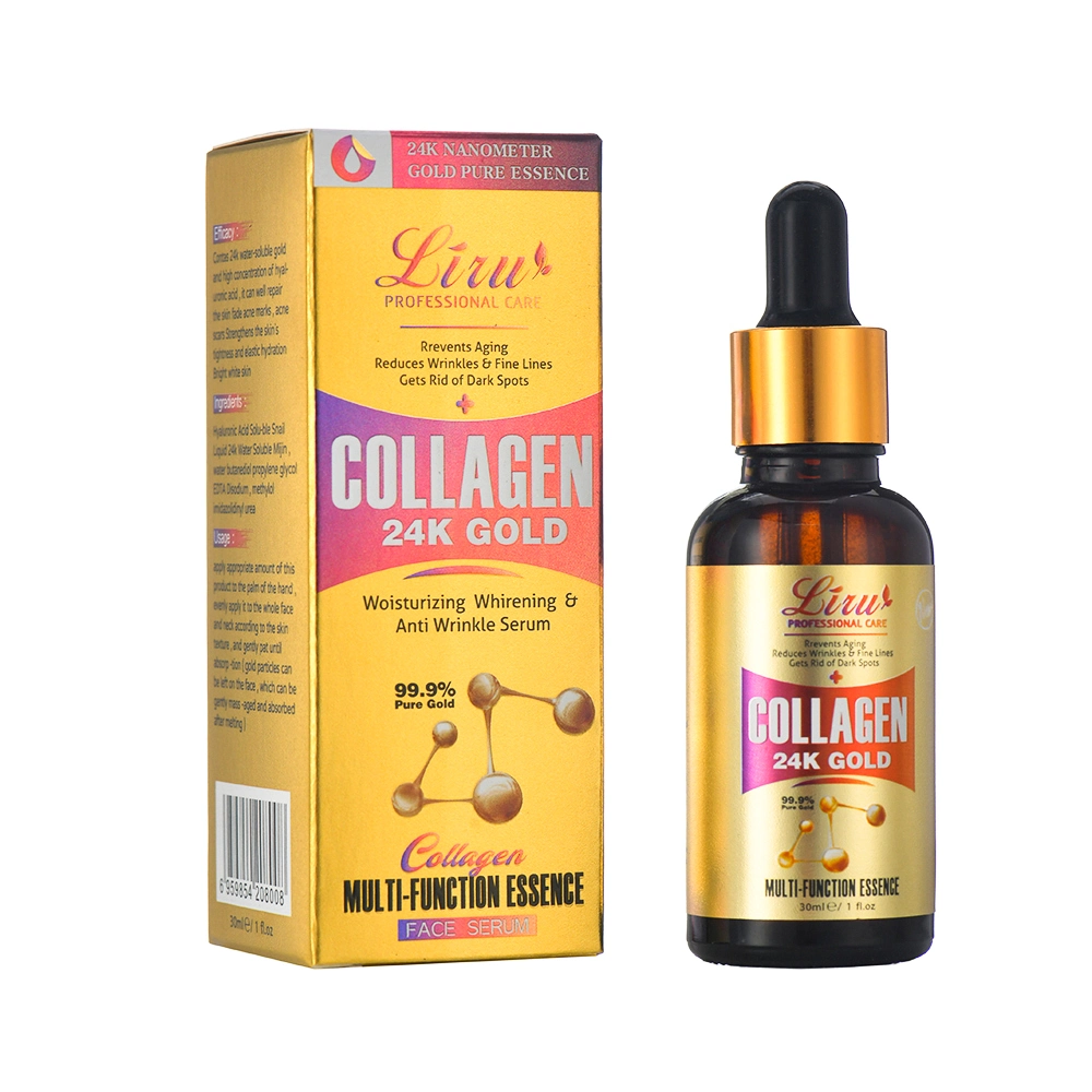 Premium Hydrating Boost Skin Care Collagen Vitamin Anti-Aging Moisturizing Facial Serum