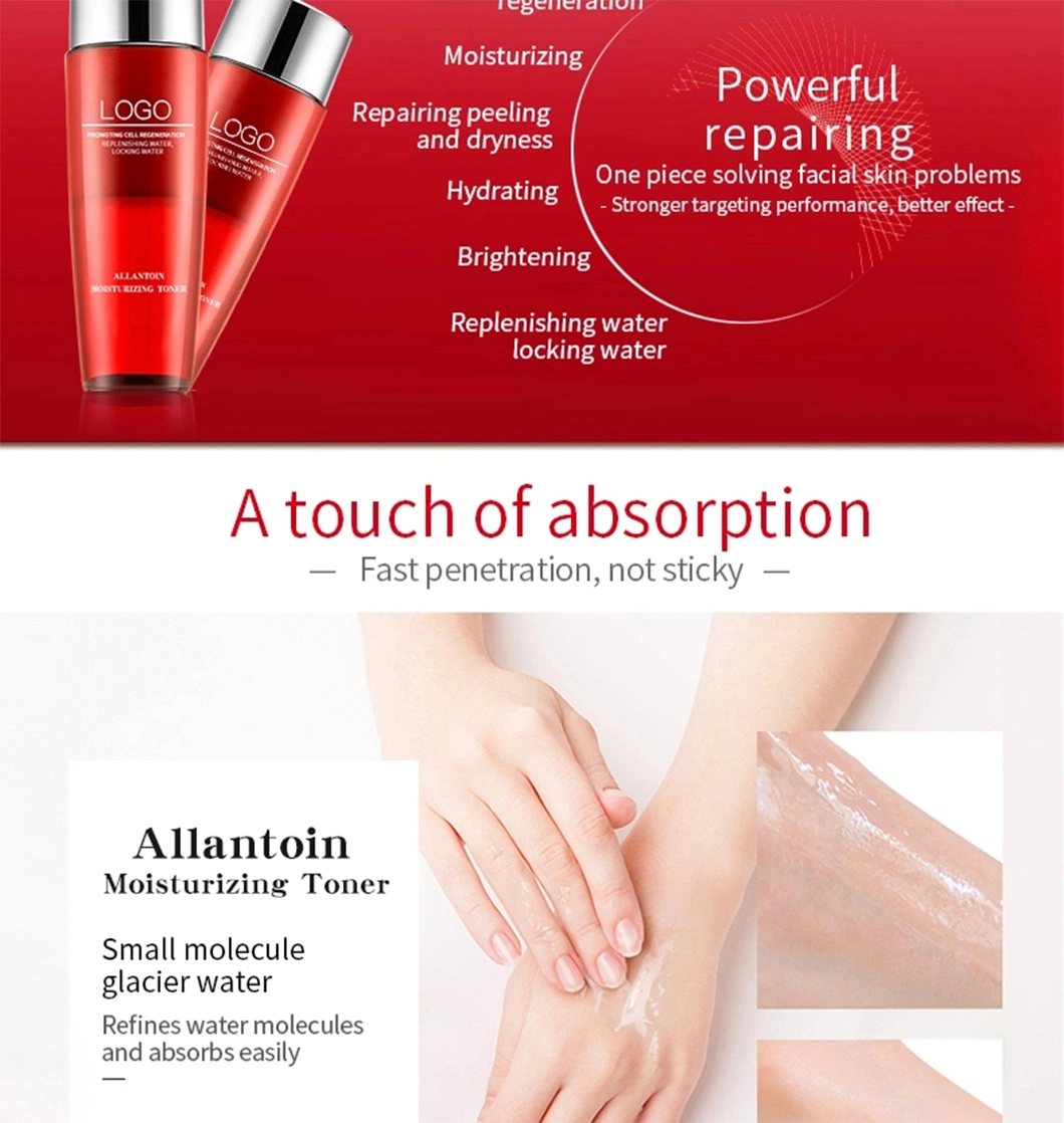 OEM Private Label Moisturizing Whitening Toner Moisturizing