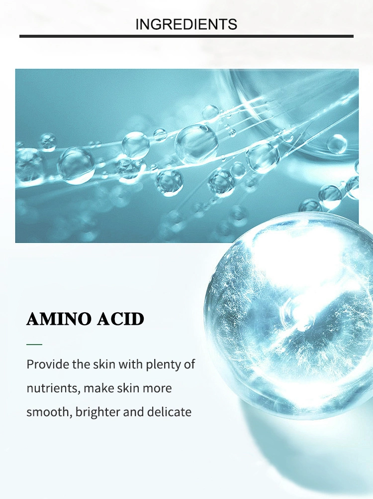 Amino Acid Tea Tree Oil Control Deep Cleaning Black Head Remove Moisturizing Facial Cleanser