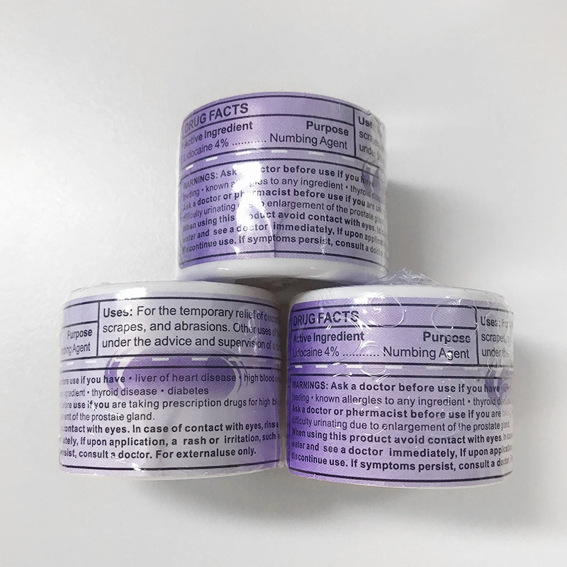 Tattoo Numb Cream Purple Tktx with Eye