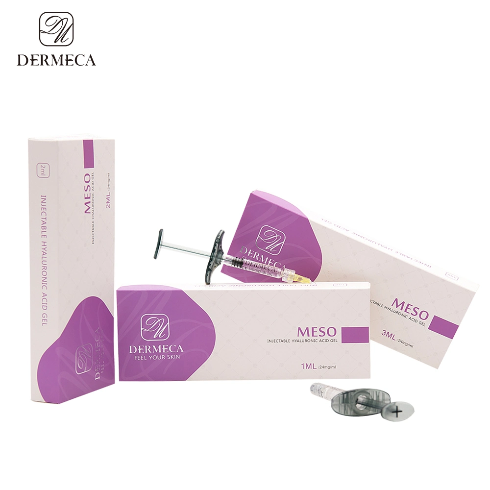 Dermeca Skin Rejuvenating Injection Hyaluronic Acid Skin Whitening Serum for Mesotherapy (MESO 2ML)