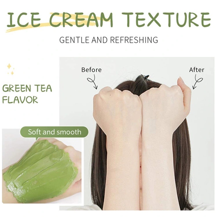 OEM Soft and Smooth Deep Cleanse Green Tea Mud Mask