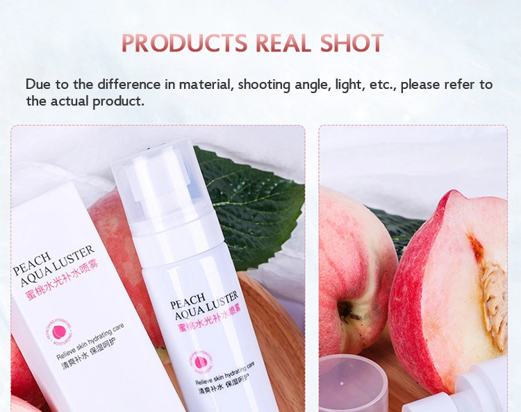 Skin Care Facial Peach Toner Anti Aging Moisturizing 100% Natural Organic Pore Minimizer for Face Nourishes Hydrates Skin