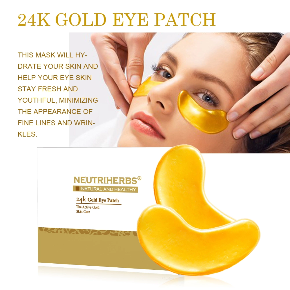 Wholesale Beauty Anti Aging Dark Circles Gel Gold Collegen Eye Mask